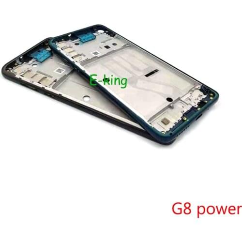10PCS For Motorola Moto G8 Power G9 Plus Front panel Bezel Frame Faceplate Housing Replacement