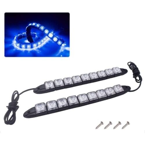 2pcs Marine Boat LED Strip Lights Kayak Yacht Navigation Lights IP67 Waterproof