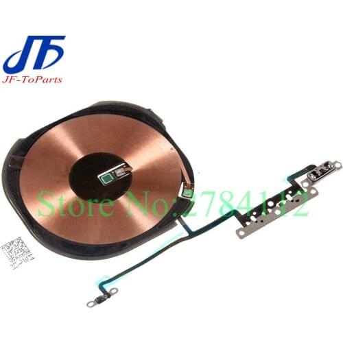 5Pcs For iPhone XS MAX XR NFC Chip Wireless Charging Charger Panel Coil Sticker Flex Cable Ribbon Replacement Part