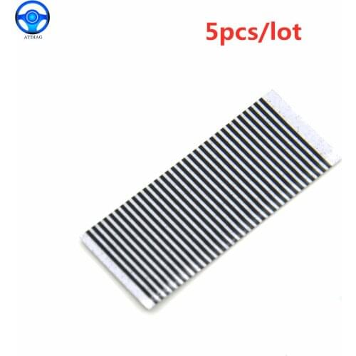 5pcs Air conditioning control ribbon cables for Range Rover P38 ACC Pixel Repair Flat LCD Connector Display 1995-2002 in stock