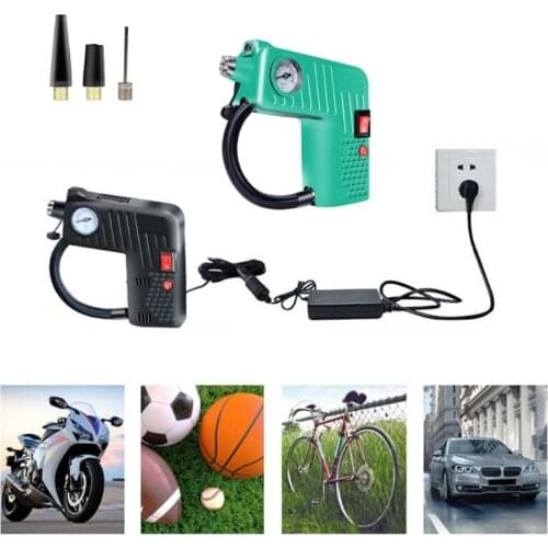 Car Air Compressor Pump Portable Handheld Car Tire Inflator Electric Air Pump Repair Tool Accessories for Car Bicycle Tires Ball