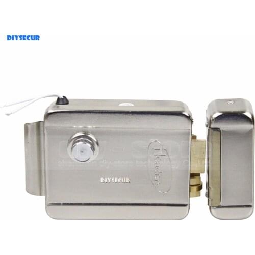 DIYSECUR Electronic Lock Door Lock Security System for Veideo Door Phone Doorbell Intercom Access Control System