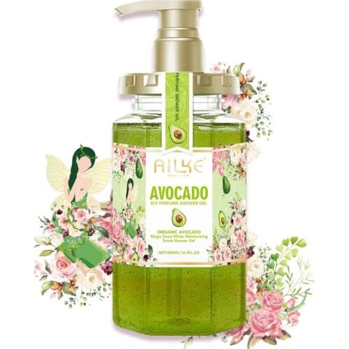 AILKE Shower gel women body wash care lotion bath foam female Whitening original fragrant Moisturizing summer organic wholesale