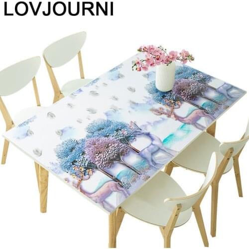 Kuchenny Dining Rectangular Tovaglia Rettangolare Nappe Rectangulaire PVC Manteles Cover Tablecloth Toalha De Mesa Table Cloth