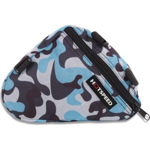 Hot selling Outdoor Triangle Bicycle Cycling Bike Bag Beams Tube Frame For Tripod Phone Tools Wallet Stand Kit Green/Blue Color