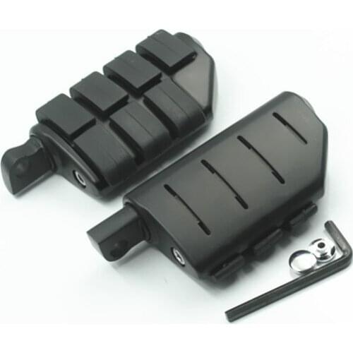 Motorcycle Pair Foot Pegs Rest For Harley- Heritage Dyna Electra Glide Seventy Two V-Rod Softail Forty Eight