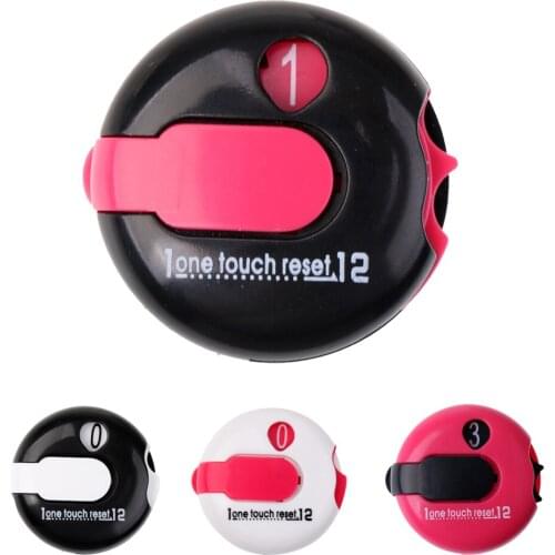 Professional Mini Golf Score Counter Scorekeeper Scoring Tool Clip On Glove or Bag Colorful Outdoor Sports Golf Accessories Gift