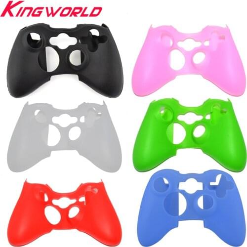 Silicone Skin Cover Protective Case Soft Controller Protector for Xbox 360 Wireless Colorful Game Accessories