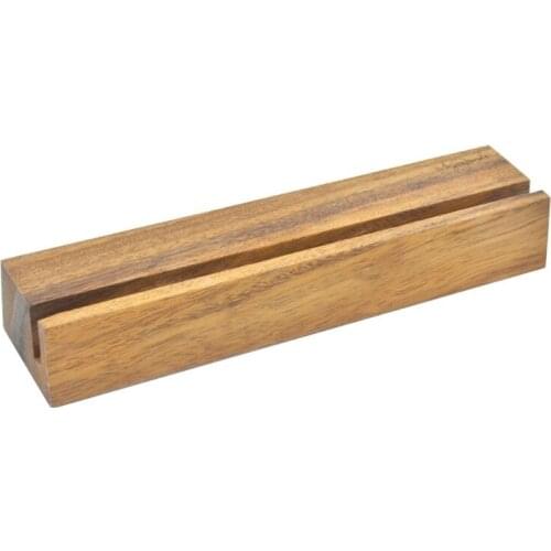 Style Vintage “Now Playing” Heavy Wooden Display Stand For LP Vinyl Record Phono