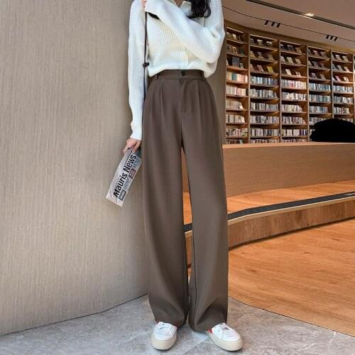 UVRCOS Women's Straight Trousers