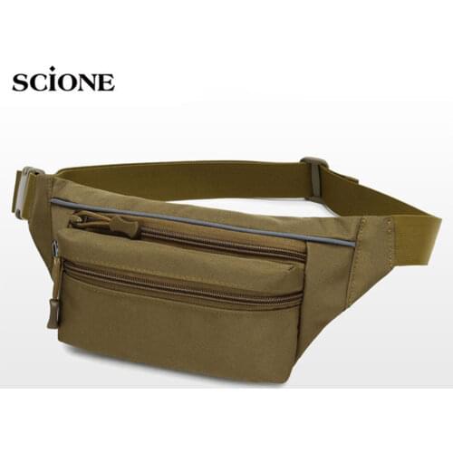 Military Waist Bag Sports Outdoor Large-Capacity Waterproof Tactical Bags Riding Travel Running Multi-Function Chest Pack X291A