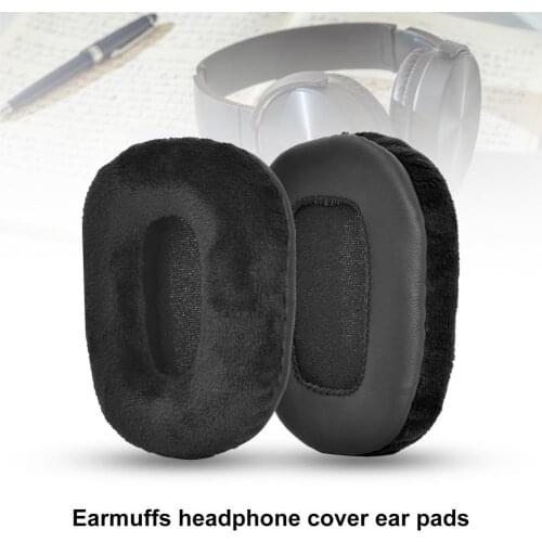 Bluelans 1 Pair Ear Pads Easy Installation Skin-friendly Sponge Earphone Ear Pads for Vxi BlueParrott B450-XT B450XT Headset