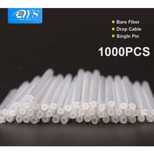 1000pcs/lot 1.0mm Fiber Cable Splicing Protection Sleeves 40mm 45mm 60mm diameter FTTH Optical Heat Shrink Protection Tube