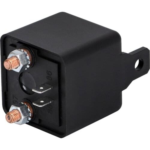 12V 200A Normally Open 4 Pin Relay - Heavy Duty Automotive Marine Split Charge High Power 4 Pin Car Relay