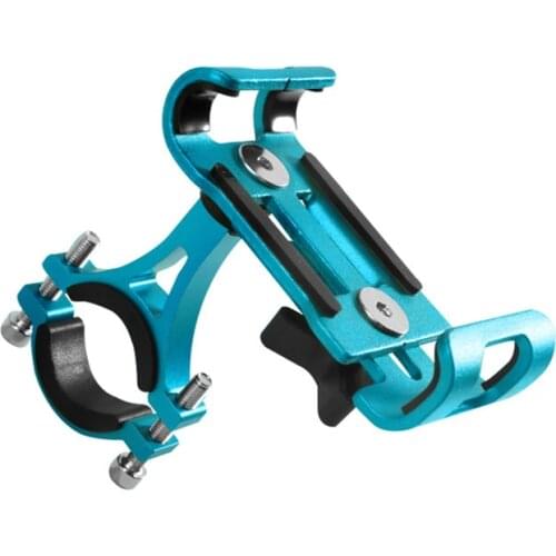 2019 New Aluminium Alloy Bike Phone Holder 3.5-6.5" Cell Phone GPS Mount Holder Bicycle Phone Support Cycling Bracket Mount