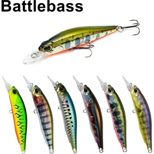 2021 5g 6.3cm Japan Fishing Lure Wobbler Catfish Carp Deep Diving Jerkbait Crankbaits Fishing Hard Bait Minnow Pesca Crankbait