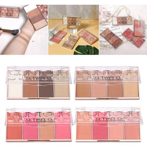 Bronzer Highlighter & Blush Bronzer Blush Makeup Palette Blusher Palette Face Highlighter Powder Palette Highlight Blush