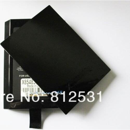 New Black Replacement 250GB 250 GB 320GB 320 GB Hard Disk Drive HDD Case housing cover case for Xbox 360 Silm