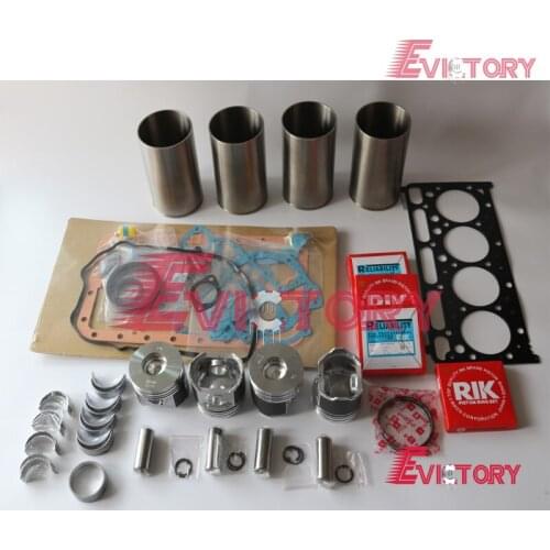 For Kubota V2403 V2403-M-DI V2403-DI-T V2403M piston+ring+cylinder liner+ bearing+gasket kit