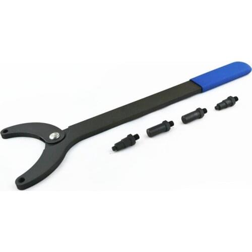 Timing Belt Change Tool Against Timing Pulley Holder Tool VW Golf VAG 3036 T10172