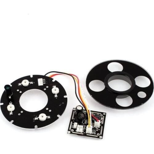 CCTV Security Camera 42mil 4 Array Red 4 LED IR Illuminator Bulb Board