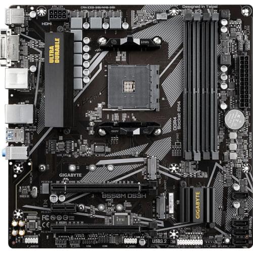 B550M DS3H motherboard supports 3700X/3800X/3900X/3950XCPU
