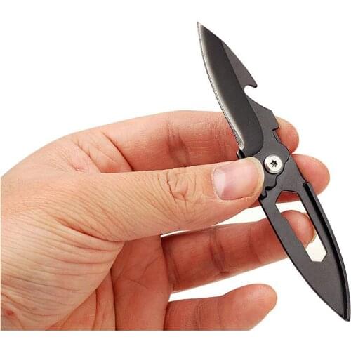 2016 New Militar Multifunctional Combination Tool Keychain Knife Mini Folding Sports Outdoor Camping Supplies