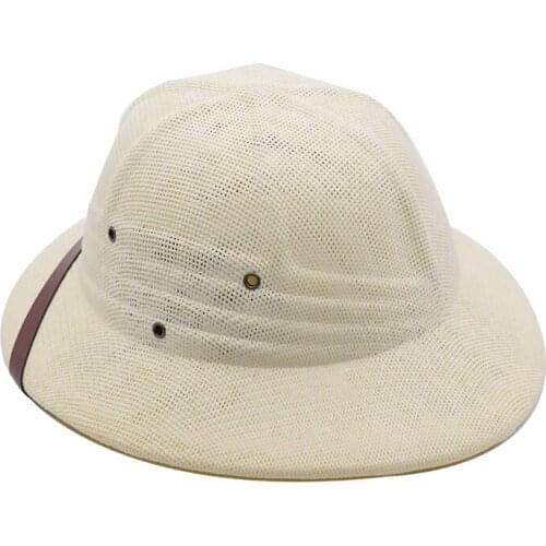 Wholesale Beekeeping Equipment Protective Hat Beekeeper Ventilated Helmet High Quality Cotton Linen Woven Fabric Bee keeping Hat