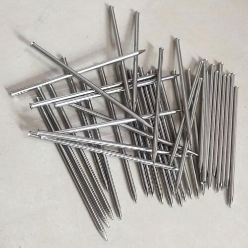 4mm*120mm SUS304 Food Touch Grade One End Pointed Head Closed Thermometer Thermocouple Protection Probe tube, 50pcs / lot