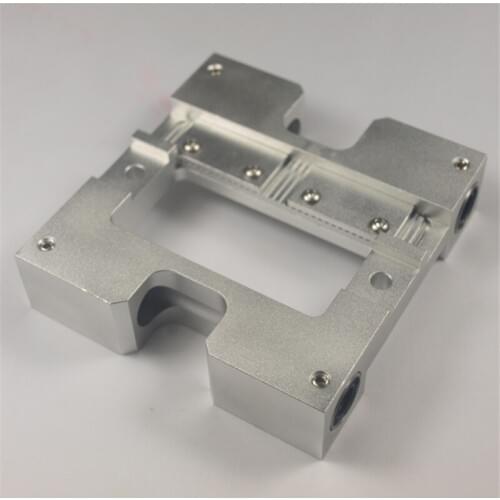 Funssor 8/10mm Replicator Upgrade X axis slider metal Extruder Carriage For Flashfoge/CTC fixing aluminum pieces