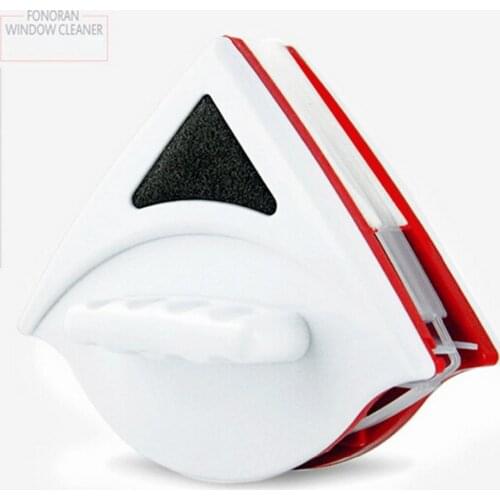 Handheld double side magnetic window glass cleaning brush for washing windows cleaner glass surface brush for bathroom kitchen