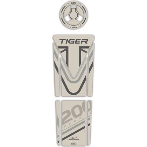 TRIUMPH Tiger 1200 Compatible Scratch Resistant Strip Decal Tank Pad 2014-2016