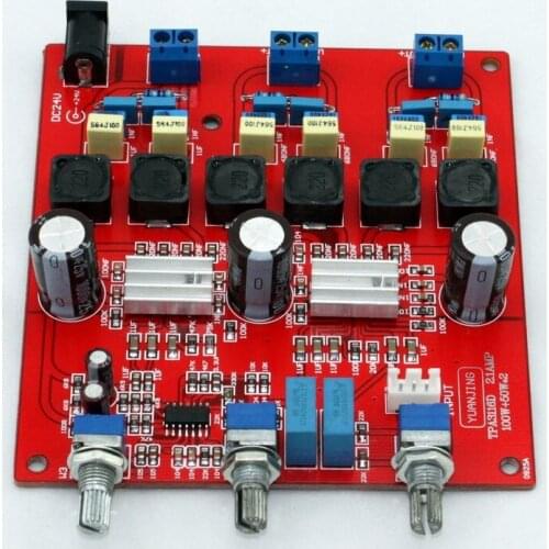 TPA3116 2.1 channel digital amplifier board (100W + 50 + 50W) subwoofer