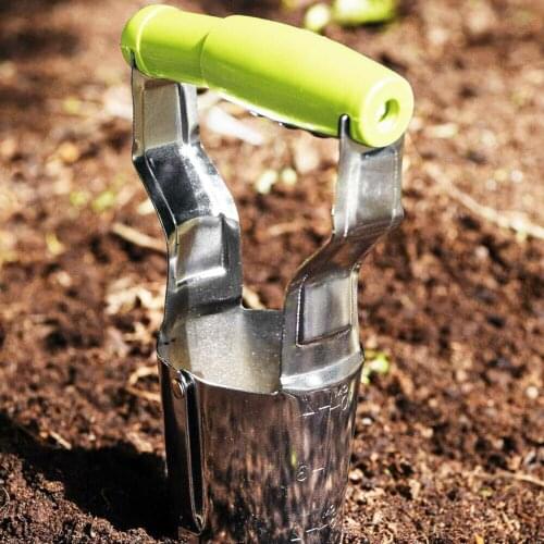 Carbon Steel Bulb Planter Digging Refilling Hole Depth Marker for Tulip Dahlia Lily Bulb