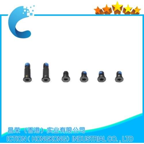 10sets/lot A2251 Bottom Case Screws Gray Color For Apple Macbook Pro 13'' A2251 bottom case screws