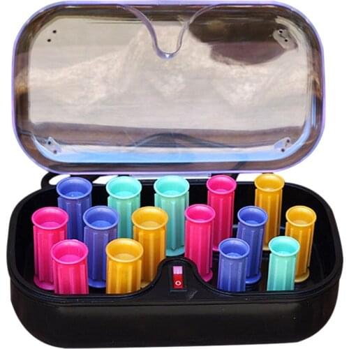 15 Pcs/Set Arrow Electronic Roll Hair Tube Heated Roller Sticks Tools 2020