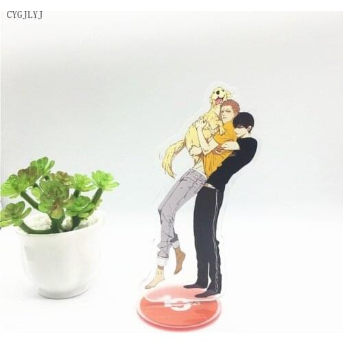 15cm Anime19 Days Keychain Acrylic Desk Stand Youth Figure Old Xian Hetian Jian Yi Standing Plate Stand Model Home Desk For Men