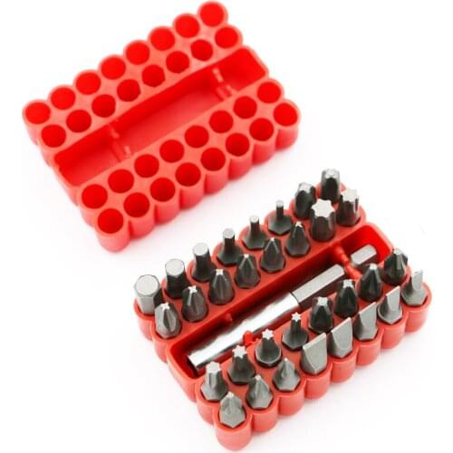33pcs Electric Screwdriver Bit Set Charging Drill Bit Multifunction Special-shaped Screwdriver Bit hand tools
