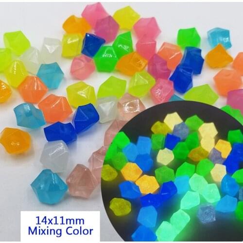 50pcs Glow in The Dark Pebbles Glow Stones Rocks Luminous Pebble For Outdoor Decor Garden Lawn Yard Aquarium Walkway Fish Tank