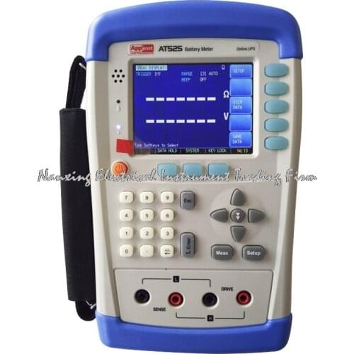 Fast arrival Anbai Handheld AC milliohm meter tester AT525 AC resistance, DC voltage 0.001m ohm~3.3 ohm
