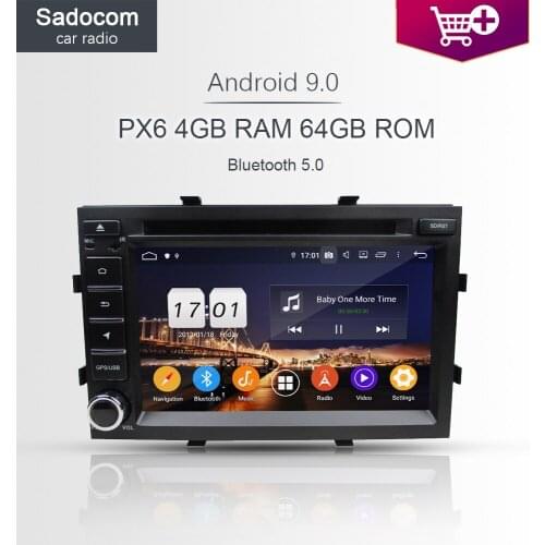 DSP PX6 2 din Android 10.0 64GB ROM+4GB RAM Car DVD Player car radio RDS autoradio GPS For Chevrolet Cobalt Spin Onix 2012-2017