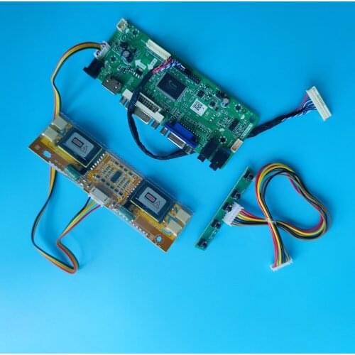Kit for LTM170EU-L01 VGA DVI M.NT68676 DIY HDMI Driver LVDS 4 lamps 1280X1024 30pin 17" Controller board Screen Panel