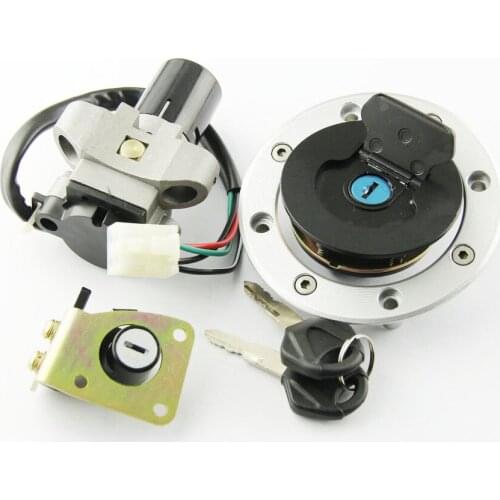 Motorcycle Fuel Tank Cover Cap Ignition Switch Lock FOR Suzuki GS500 GSF250 Bandit 250 77A VS/S GSF400 Bandit GK7AA GSX400 GK79A