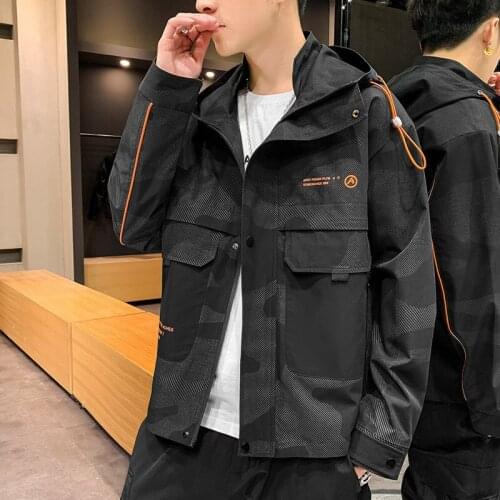 Loehsao Hooded Jackets For Men