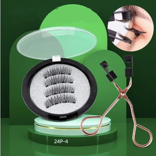 Magnetic False Eyelashes Wimpers Ciglia Finte Faux Cils Magnétique Makeup Set Rzesy Magnetyczne Sahte Kirpikler