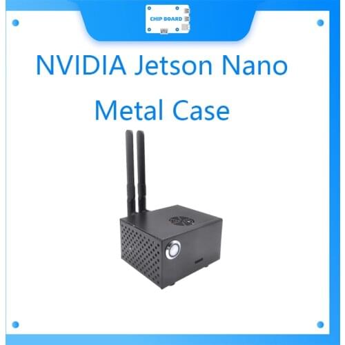 NVIDIA Jetson Nano Metal Case / Enclosure with Power & Reset Control Switch for NVIDIA Jetson Nano Developer Kit