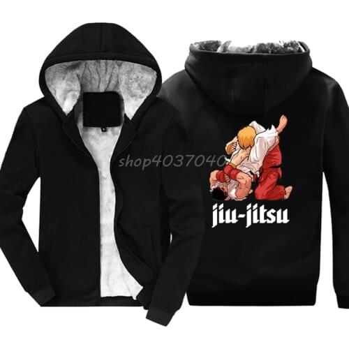 Men Fashion Sweatshirts Winter Jackets Hoody Print Hoodies Jiu Jitsu Brazilian Martial Arter Ju-Jitsu Its In My Blood Hoodies