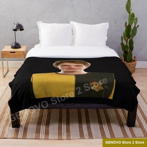 Cedric Diggory Throw Blanket Soft Cozy Throw Lightweight MicroFleece Sofa All Season Living Room/Bedroom Warm Blanket