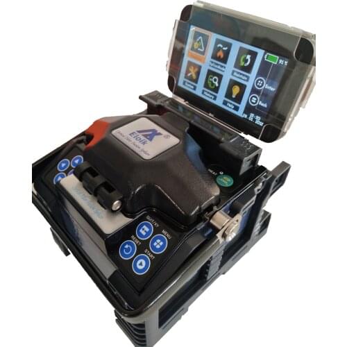 Eloik ALK-88 Fiber Optic Splicing Machine Optical Fusion Splicer Fusionadora De Fibra Optica French/Portuguese/Spanish/English