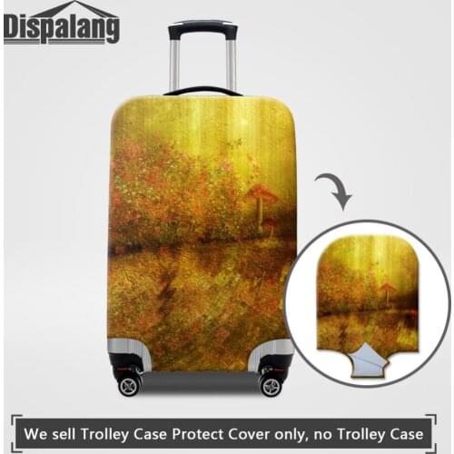 Dispalang Colorful Elastic Stretch Luggage Protective Cover For 18-30Inch Tolley Suitcase Dust Cover Travel Accessories Supplies